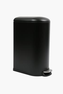 Stainless Steel Half Moon Step Dustbin, 40l