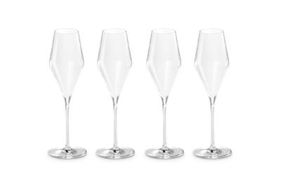 Set of 4 Sparkling Wine Glasses