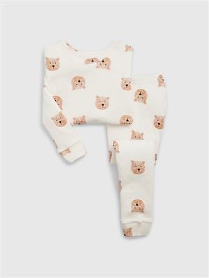 Baby & Toddler Organic Brushed Cotton PJ Set | Gap