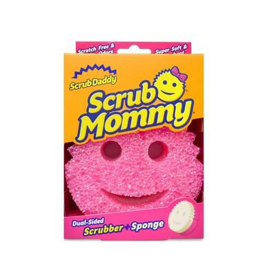 Scrub Daddy Scrub Mommy Dual-Sided Scrubber + Sponge: Foam Material, 4 Height, 6 Width, Cleaning Tools : Target