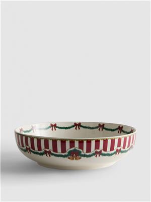 Red Christmas Tree Serving Bowl | Primark