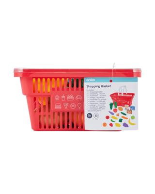 22 Piece Shopping Basket - Kmart