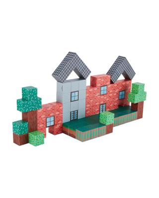 100 Piece Magnetic House Building Blocks - Kmart