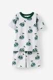 Boys’ Grey Jordan Short Sleeve Pyjama Set | Cotton On Kids Australia