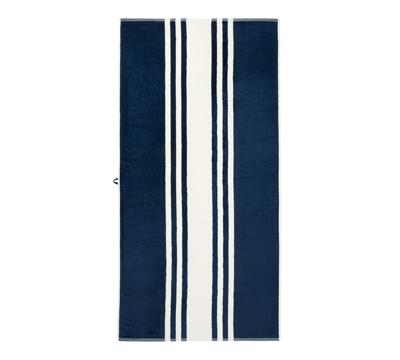 Modern Farmhouse Striped Beach Towel | Pottery Barn