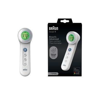 Braun thermometer no touch forehead bnt400ee 430