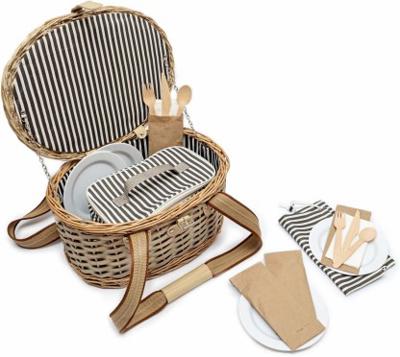 Yuppie Gift Baskets Wooden Picnic Storage Basket | Makro