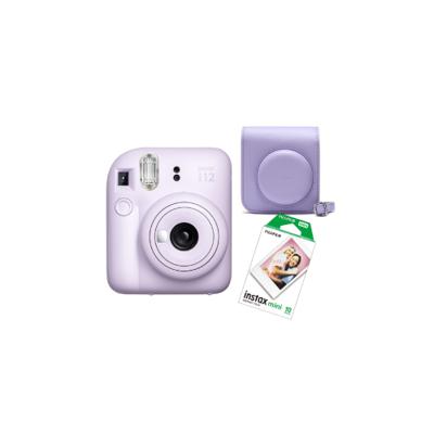 Instax Mini 12 Instant Camera Kit 3 Lilac - Clicks