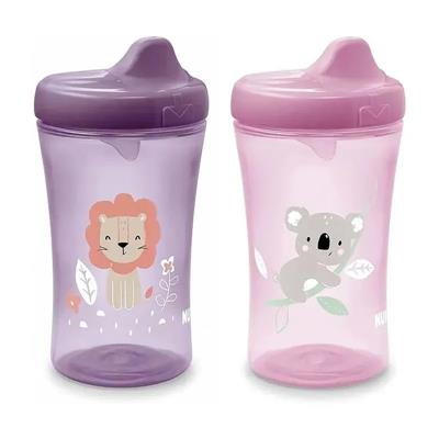 Nuk - Advanced Hard Spout Sippy Cup, 2pk, Girl