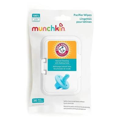 Munchkin - Arm & Hammer Pacifier Wipes, 36-Count