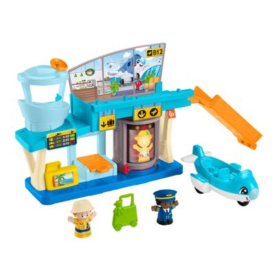 Little People, Airport Playset, Includes Airplane and 3 Play Pieces - Walmart.com
