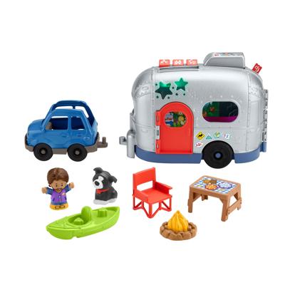 Fisher-Price Little People Light-up Learning Camper Electronic Toy RV - Walmart.com