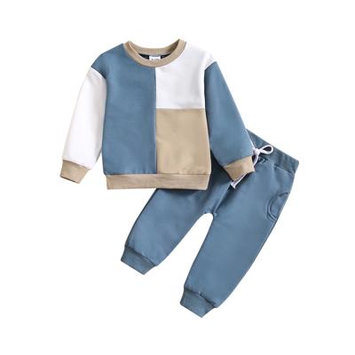 dmqupv Toddler Boy Clothing Set Toddler Boys Long Sleeve Letter Prints Tops And Pants Child Kids 2PCS Set Outfits Kids Clothes Khaki,Size for 12-18 Mo