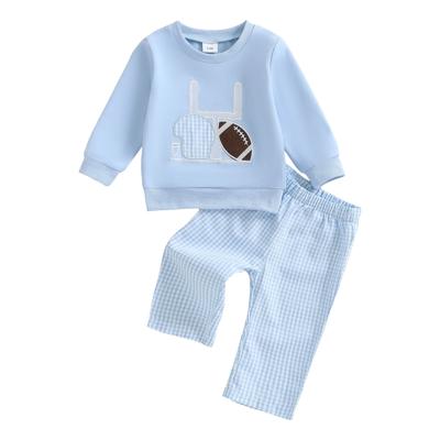 Zshosam Baby Boy Clothes Winter Neutral Boys Clothes Long Sleeve Sweatshirt & Sweatpant Clothing Set 2Pcs Fall Winter Outfits for Kids Size 12 18 Mont