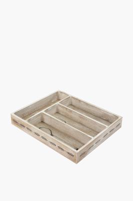 Farmhouse Cutlery Tray