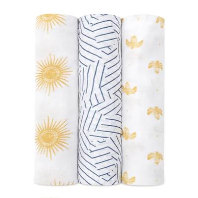 Boutique Silky Soft Muslin Swaddles 3 Pack | aden   anais