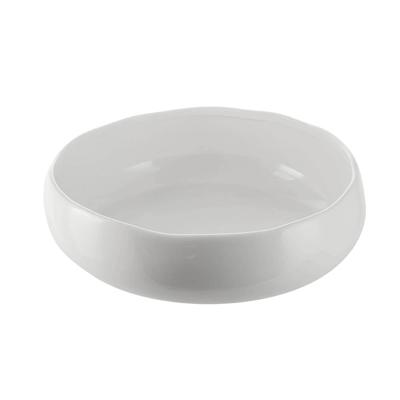Porcelain Wave Rim Round Bowl White 27cm – Wheel&Barrow Home