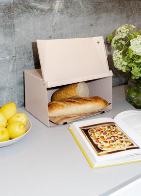 Deluxe Bread Bin - White - Pedersen + Lennard