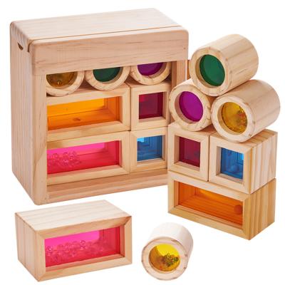 Wooden Baby Blocks | Sensory Toy – Jaques of London