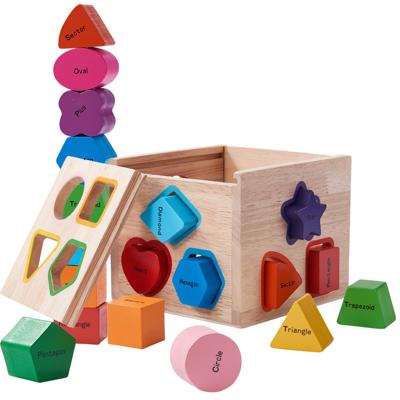 Shape Sorter | Wooden Shape Sorting Baby Toys | Jaques of London