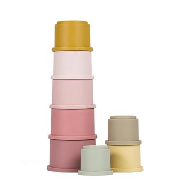 Little Dutch Stacking Cups Pink | Scandiborn