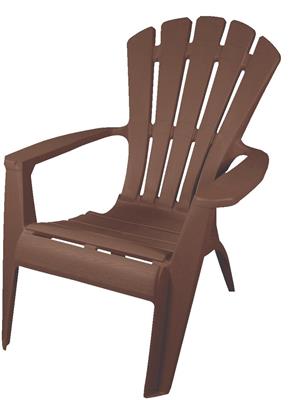 For Living Plastic Outdoor/Patio Chair, King Size Adirondack Chair, Assorted Colours