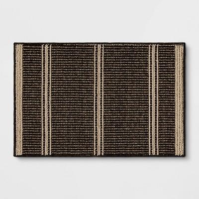 2x3 Washable Tufted Accent Rug Dark Brown - Threshold™ : Target