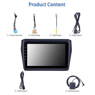 Suzuki Swift 2018-2024 Previous-Shape 9 Android Navigation System | Shop Today. Get it Tomorrow! | takealot.com