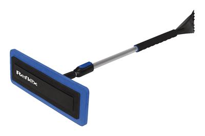 Reflex Telescopic Snow Brush for Car, Scratch-Free Foam Brush, ABS Window Scraper, 57-in