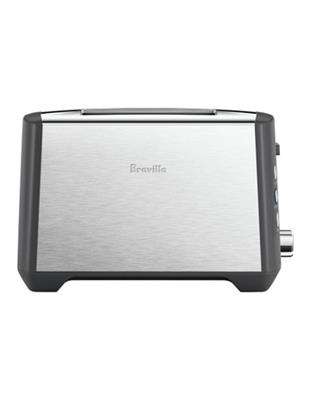 Breville The Bit More Plus 2 Slice Toaster Brushed Stainless Steel BTA435BSS | MYER