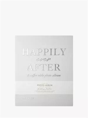 PRINTWORKS Happily Ever After Wedding Photo Album, White