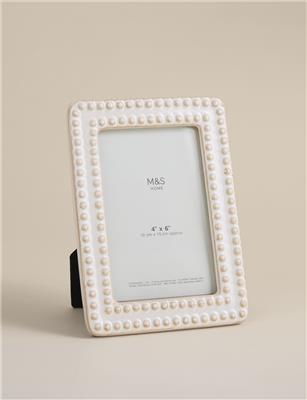 Ceramic Bobble Photo Frame 4x6 inch | M&S