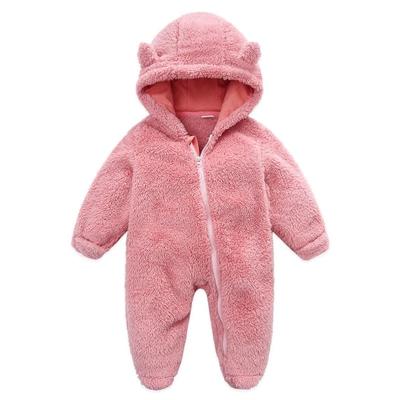 Odeerbi Baby Boys Girls Rompers, Hooded Winter Fleece Snowsuit, Footie Onesie, 12 Months - Walmart.com