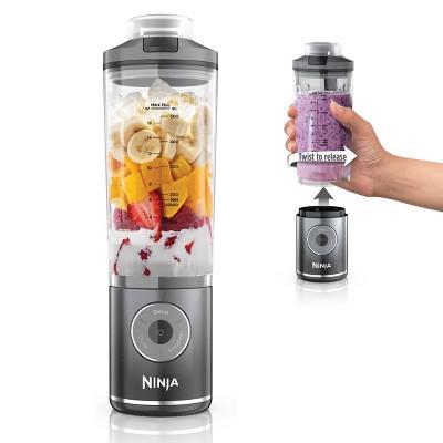 Ninja Blast 22oz Max Portable Blender Cool Gray BC251GY: Personal Blender, 3 Speeds, Dishwasher-Safe, Lithium Ion Battery : Target
