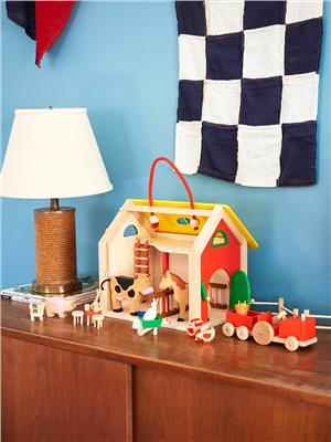 Goki Wood Barn and Animal Farm | Toys | Weston Table