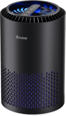 Amazon.com: AROEVE Air Purifiers for Bedroom Home, Air Purifier For Smoke Pollen Dander Hair Smell Air Cleaner with Sleep Mode Speed Control For Bedro