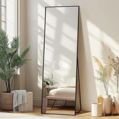 Amazon.com: Delma Wall Full Length Mirror,Standing Mirror Full Body,Large Floor for Wall Door Bedroom Bathroom Living Room with Aluminium Frame(with S