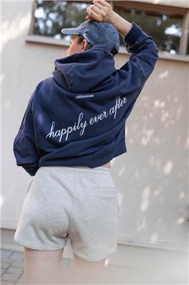Married Club Vintage Wash Boxy Crop Hoodie – Whiteseason Boutique