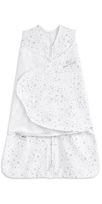 HALO Innovations Sleepsack Swaddle Midnight Moons Grey Cotton 1.5 TOG Small at Well.ca