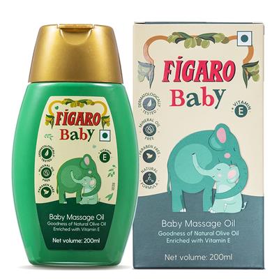 Figaro Baby Massage Oil - 200 ml Online in India, Buy at Best Price from FirstCry.com - 12162091