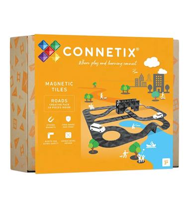Connetix Tiles Creative Roads Pack 
      
      
       – PlayFaire