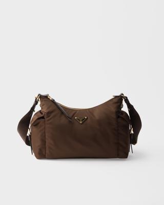 Sienna Prada Explore large Re-Nylon and leather bag | PRADA - United Kingdom