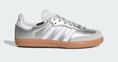 adidas SAMBA OG SNEAKERS - Silver | Free Shipping with adiClub