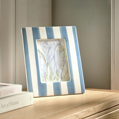 Buy Habitat Blue Ceramic Picture Frame - 5x7 | Picture frames | Argos
