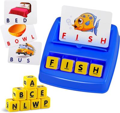 Amazon.com: Matching Letter Game, Spelling Word and Increases Memory, Early Learning Educational Toy for Preschool & Kindergarten Kids Over 3-8 Years