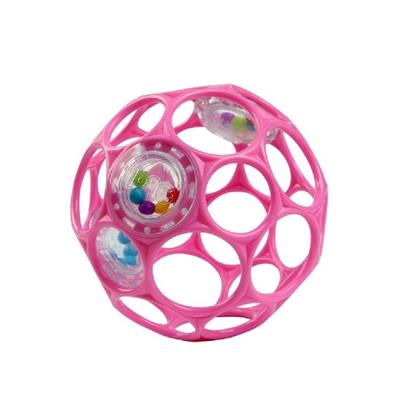 Oball Rattle Easy-Grasp Ball - Pink | Baby Bunting AU