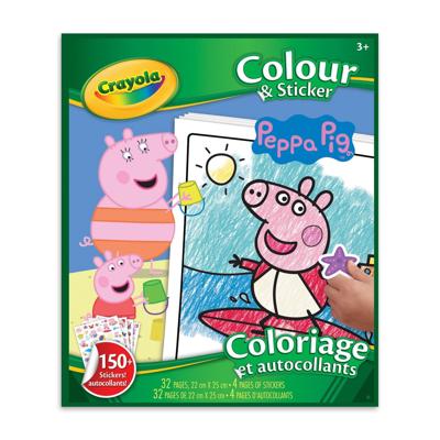 Crayola Colour & Sticker, Peppa Pig - Walmart.ca