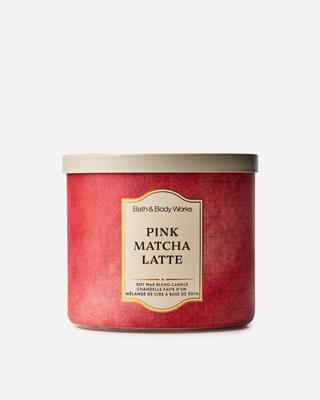 Pink Matcha Latte 3-Wick Candle | Bath & Body Works