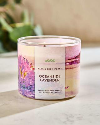 Oceanside Lavender 3-Wick Candle | Bath & Body Works