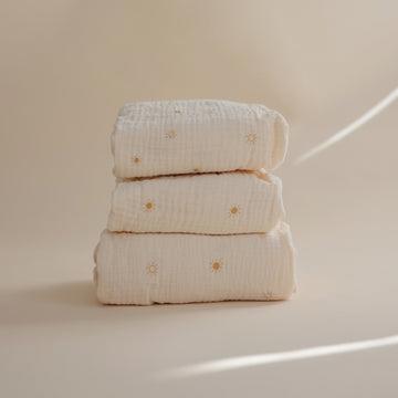 Mushie Extra Soft Muslin Crib Sheet